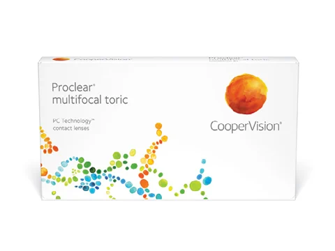 CooperVision Proclear Multifocal contact lens box